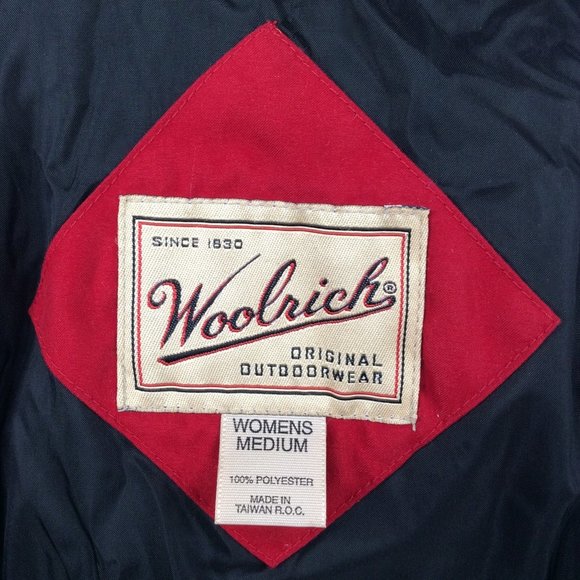 Woolrich Parka Jacket Womens Size Medium Quilted Mid Length Trench Coat - Picture 12 of 13